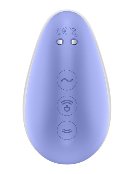 Stimulateur Pixie Dust air pulsé et vibrations - rose et violet
