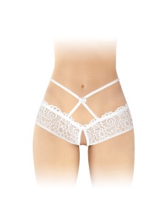 Culotte ouverte blanche Celia - Fashion Secret 2
