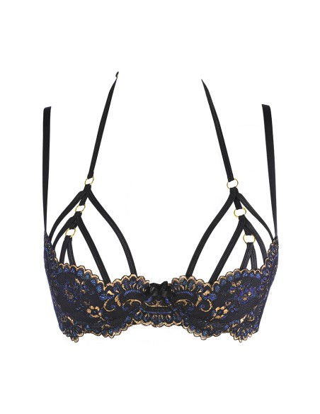 Soutien-gorge dentelle Noir V-10361 - Axami