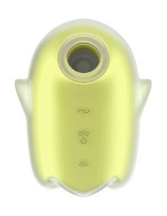 Stimulateur sans contact et vibrant Glowing Ghost yellow - Satisfyer 2