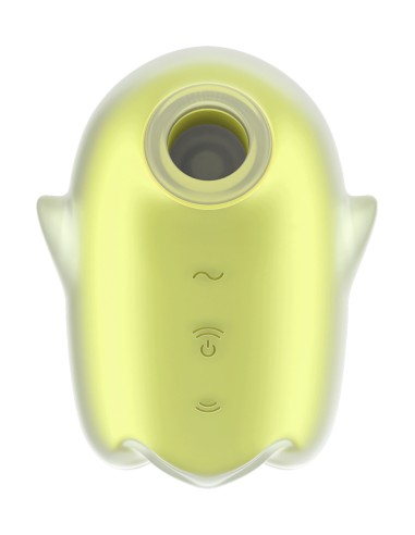 Stimulateur sans contact et vibrant Glowing Ghost yellow - Satisfyer