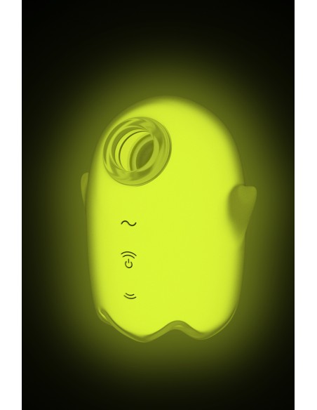Stimulateur sans contact et vibrant Glowing Ghost yellow - Satisfyer