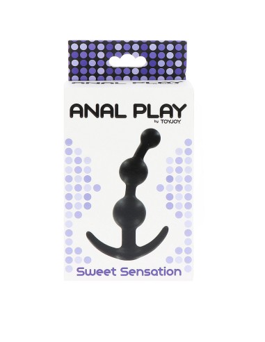 Plug anal Sweet Sensation Beaded - Toy Joy Plug anal Sweet Sensation Beaded - Toy Joy