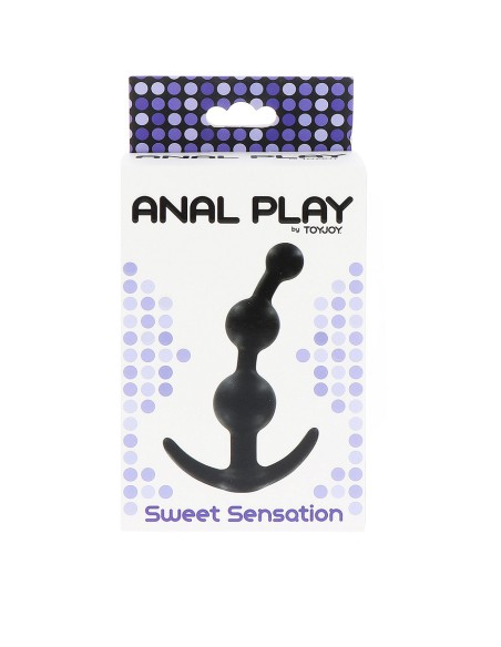 Plug anal Sweet Sensation Beaded - Toy Joy Plug anal Sweet Sensation Beaded - Toy Joy