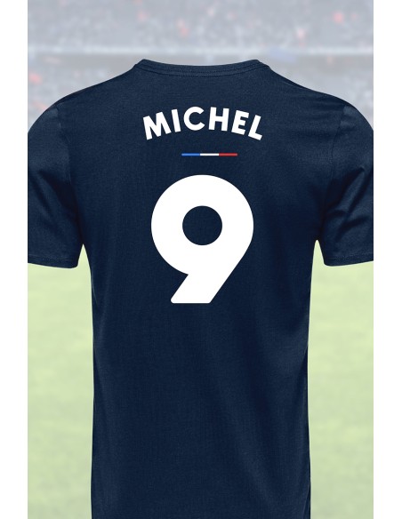 Tee shirt joueur 9 Jacquie & Michel