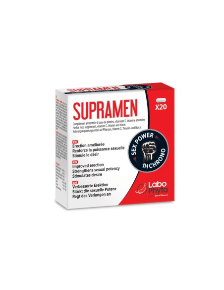 Supramen (20 gélules) - Aphrodisiaque