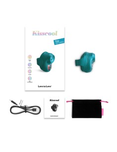 Stimulateur clitoridien Kisscool vert - Love to Love 2