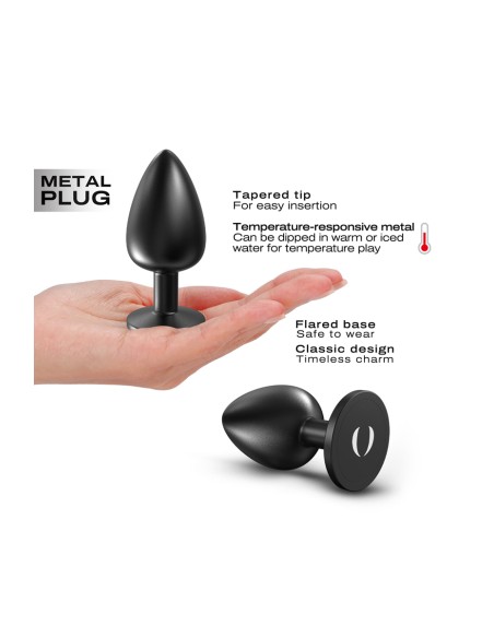 Plug anal en métal Onix Plug L - Dorcel