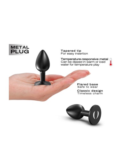 Plug anal en métal Onix Plug S - Dorcel