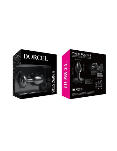 Plug anal en métal Onix Plug S - Dorcel
