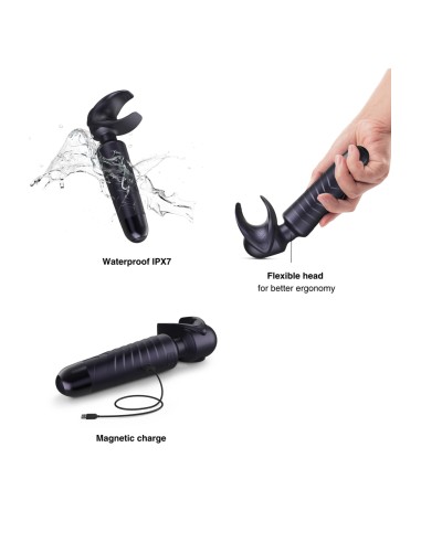 Masturbateur Man Wand Evo Black Plum - Man Wan