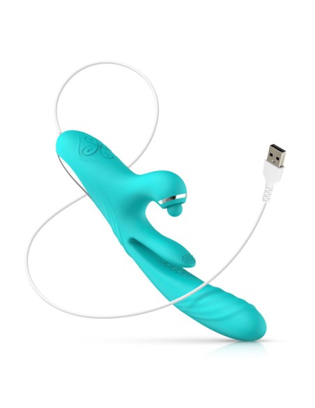 Vibro rabbit va-et-vient + tapping Point G Lisa - Good Vibes Only