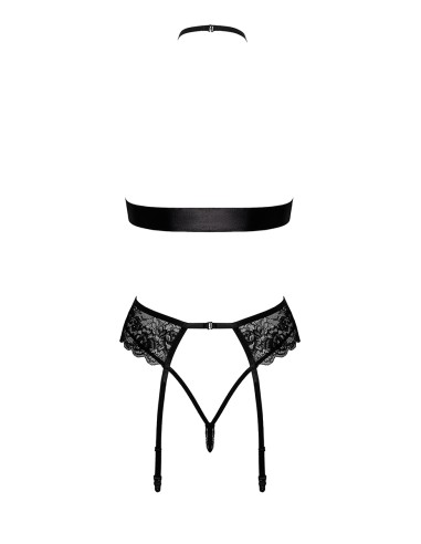 Ensemble Bondage Black Set 4 pièces Kiss 244 - Kissable