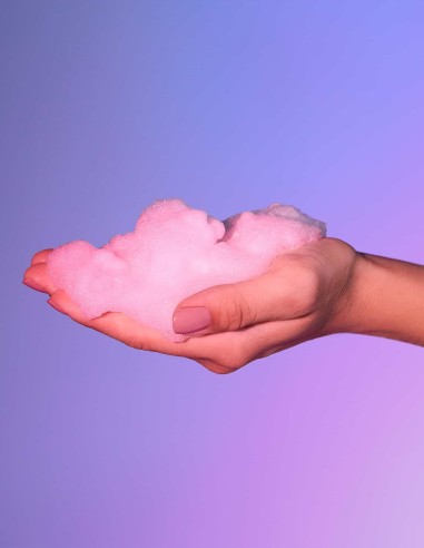 Mousse massage crépitante - menthe