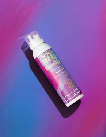 Mousse massage crépitante - menthe