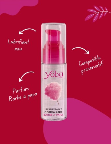 Lubrifiant parfumé barbe à papa 50ml... Lubrifiant parfumé barbe à papa 50ml...