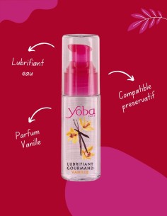 Lubrifiant parfumé vanille 50ml - Yoba 2