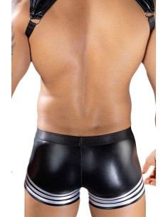 Shorty noir wetlook - J Lingerie 2
