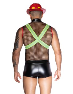 Costume pompier sexy 3 pièces - J lingerie 2