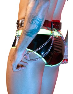 Shorty sexy fluo 2