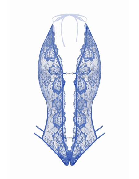 Body string ouvert Renee bleu - Christine