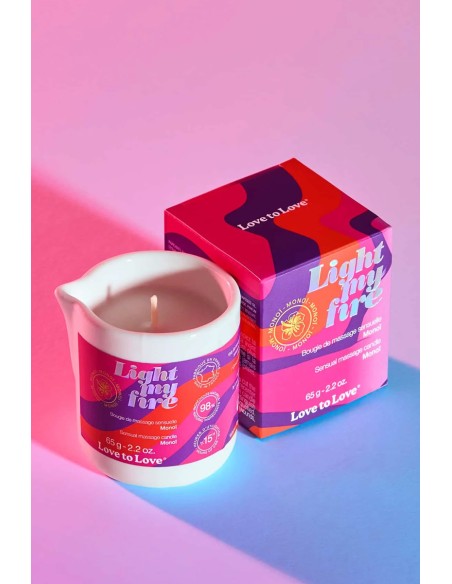 Bougie de massage Monoï - Love to Love Bougie de massage Monoï - Love to Love