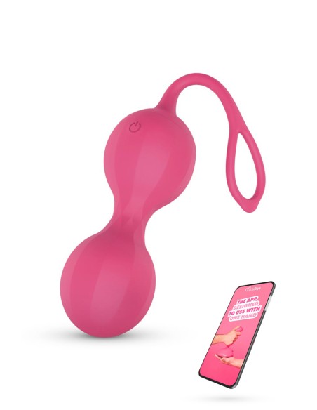 Boules de Kegel vibrantes connectées Stella - EasyConnect Boules de Kegel vibrantes connectées Stella - EasyConnect