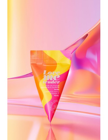 Berlingot huile massage comestible Vanille