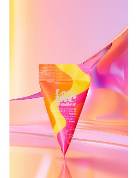 Berlingot huile massage comestible Vanille