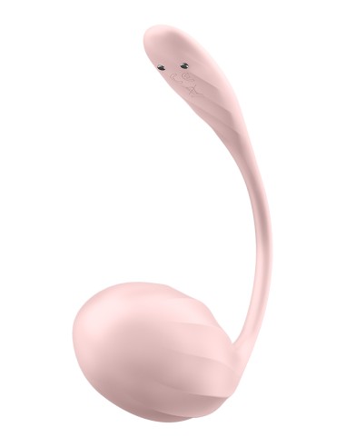 Oeuf vibrant connecté Ribbed Petal rose - Satisfyer