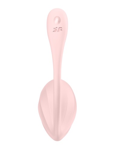 Oeuf vibrant connecté Ribbed Petal rose - Satisfyer