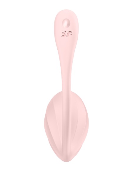 Oeuf vibrant connecté Ribbed Petal rose - Satisfyer