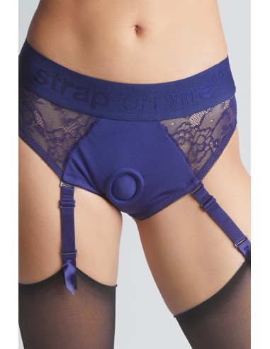 Harnais lingerie Diva (bleu) - Strap On Me Harnais lingerie Diva (bleu) - Strap On Me
