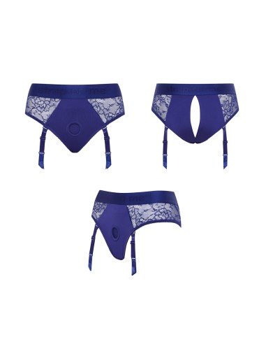 Harnais lingerie Diva (bleu) - Strap On Me Harnais lingerie Diva (bleu) - Strap On Me