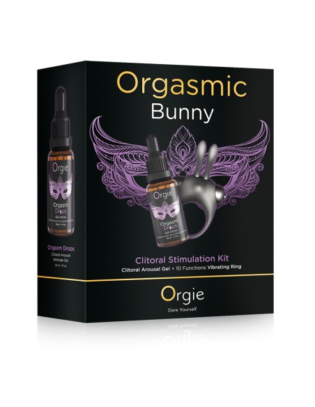 Kit de stimulation clitoridienne Orgasmic Bunny - Orgie