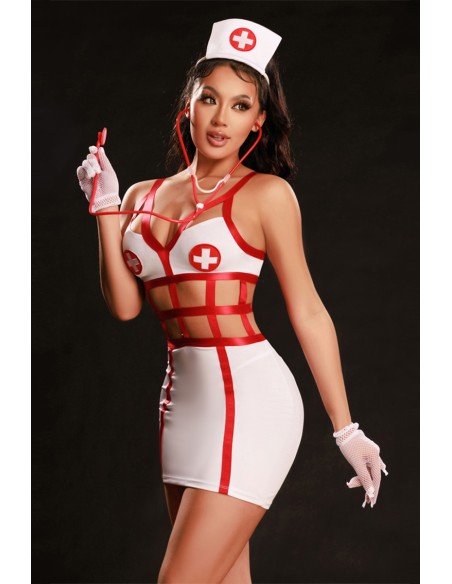 Déguisement infirmière sexy 5 pièces - J Lingerie