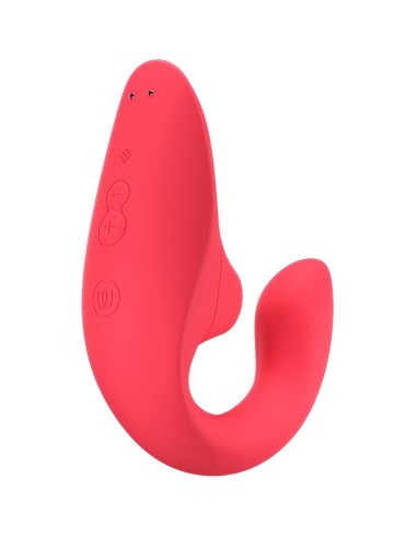 Double stimulateur Womanizer Blend rose éclatant