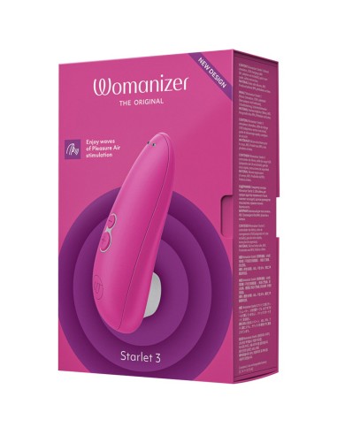 Stimulateur Clitoridien Womanizer Starlet 3 rose