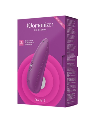 Stimulateur Clitoridien Womanizer Starlet 3 violet
