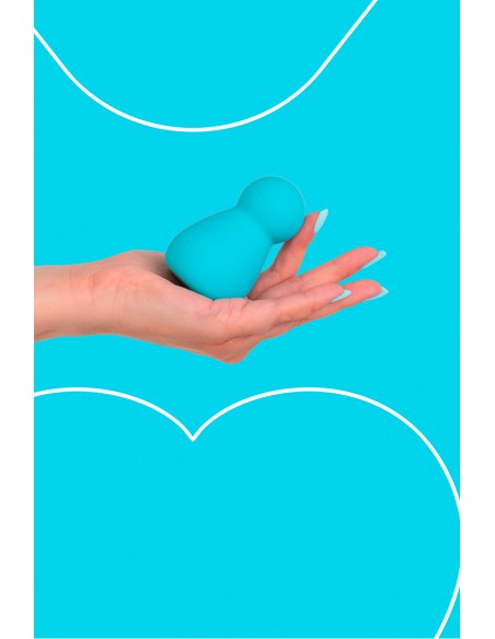 Mini vibro rechargeable Applust bleu - FairyGasm
