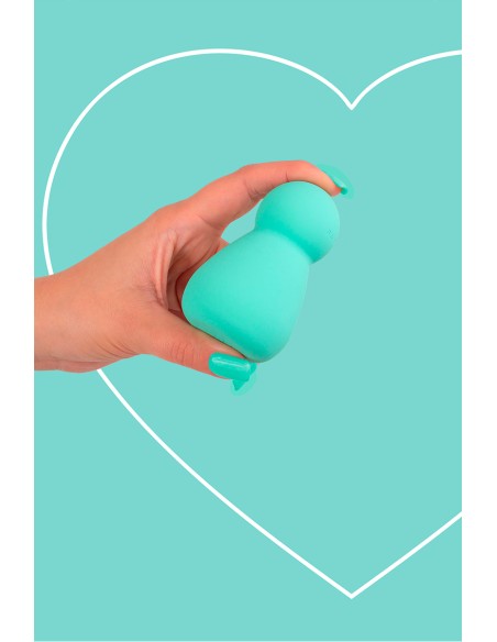 Mini vibro rechargeable Applust vert - FairyGasm