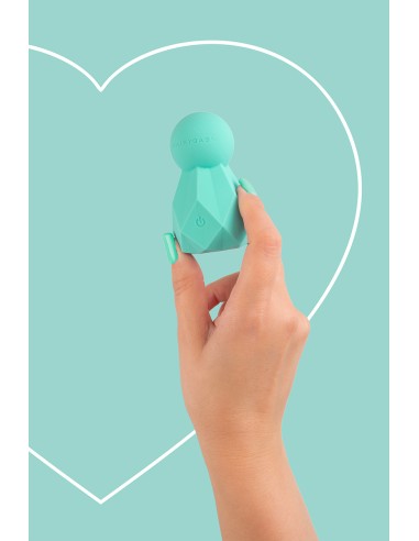 Mini vibro rechargeable BlissKey vert - FairyGasm