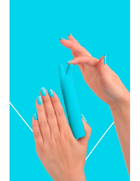 Mini vibro rechargeable BlissStars bleu - FairyGasm