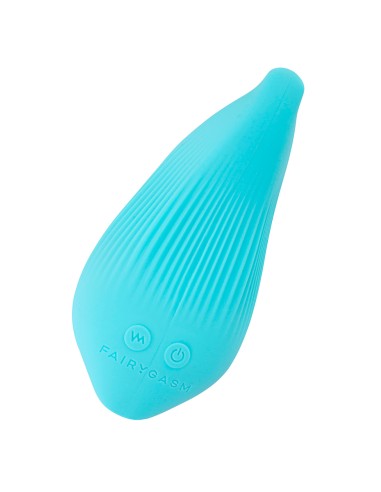 Mini vibro rechargeable DelightfulWave bleu - FairyGasm