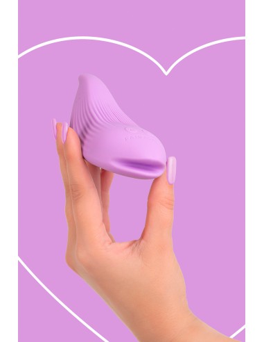 Mini vibro rechargeable DelightfulWave violet - FairyGasm