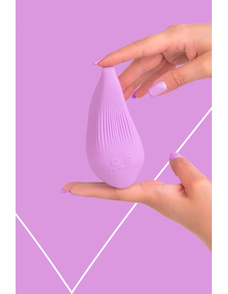 Mini vibro rechargeable DelightfulWave violet - FairyGasm