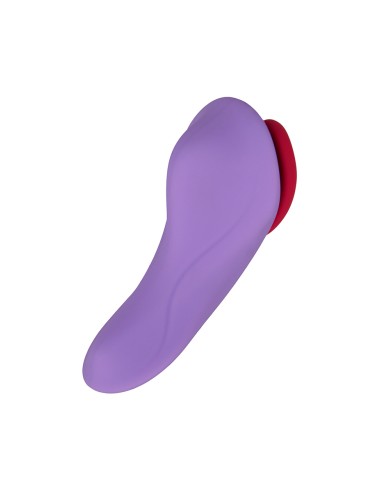 Stimulateur télécommandé de culotte HeartGem violet - FairyGasm