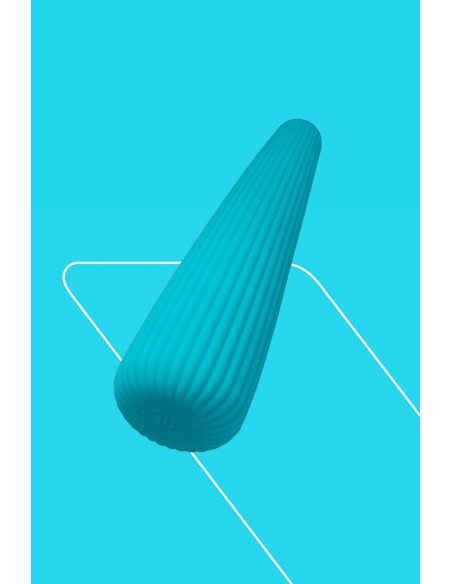Vibro rechargeable IcyCone bleu - FairyGasm