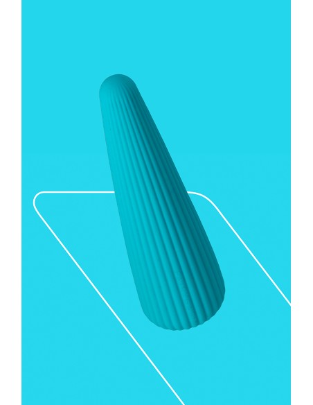 Vibro rechargeable IcyCone bleu - FairyGasm