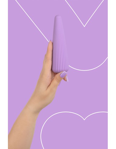 Vibro rechargeable IcyCone violet - FairyGasm